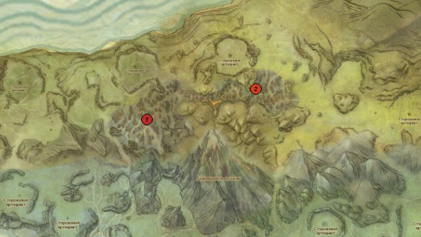 карта пламенеющая древесина archeage